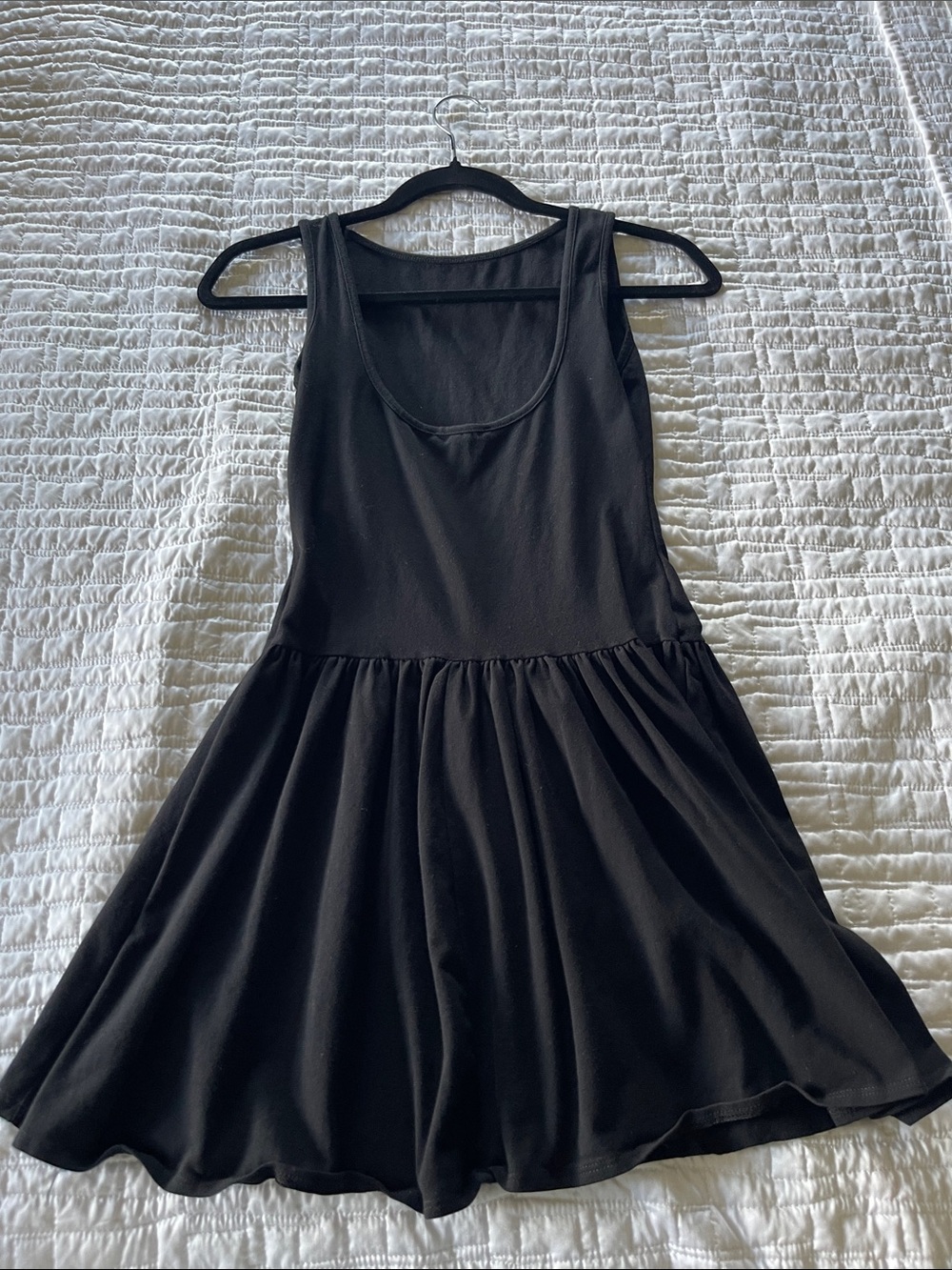 Black Sleeveless Scoop Back Dress - Classic Women's Dress